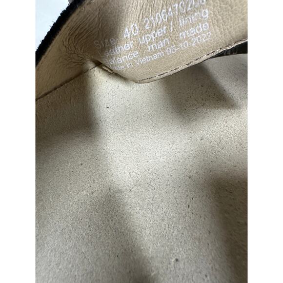 Dansko Womens DAYNA Black Suede Strappy Sandals Sz 40  /US 9.5 10 - Picture 6 of 6